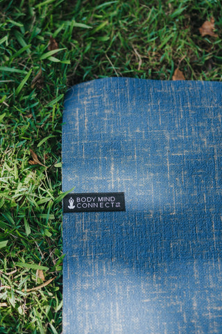 Ocean Blue Organic Yoga Mat 5mm