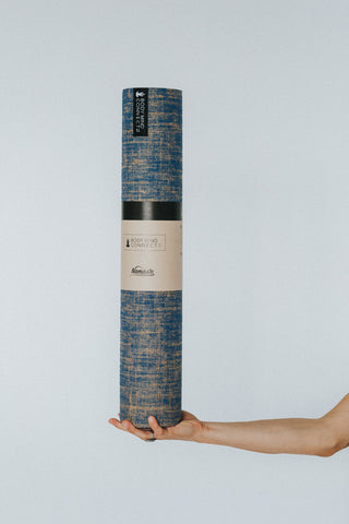 Ocean Blue Organic Yoga Mat 5mm