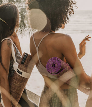 Burgandy Organic Yoga Mat 5mm